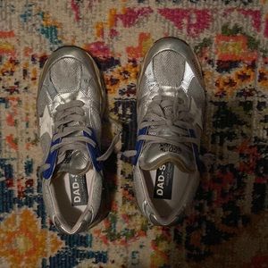 Womens golden goose dad star sneakers. Size 8 wore twice.